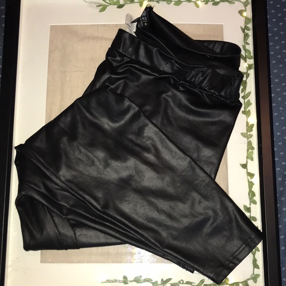 Fuaux leather leggings for women - Picture 1 of 4